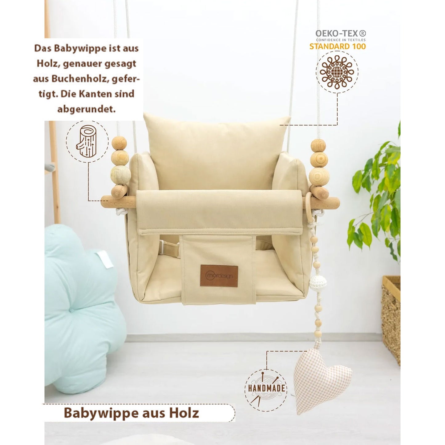 Babyschaukel 3x Farben