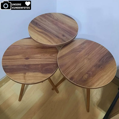 Beistelltisch 3'er Set in 4x Designs