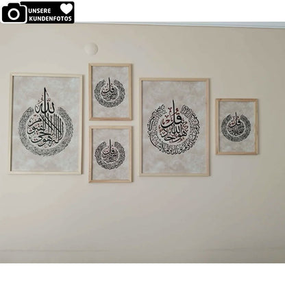 Wandbild Islam 5-Teilig