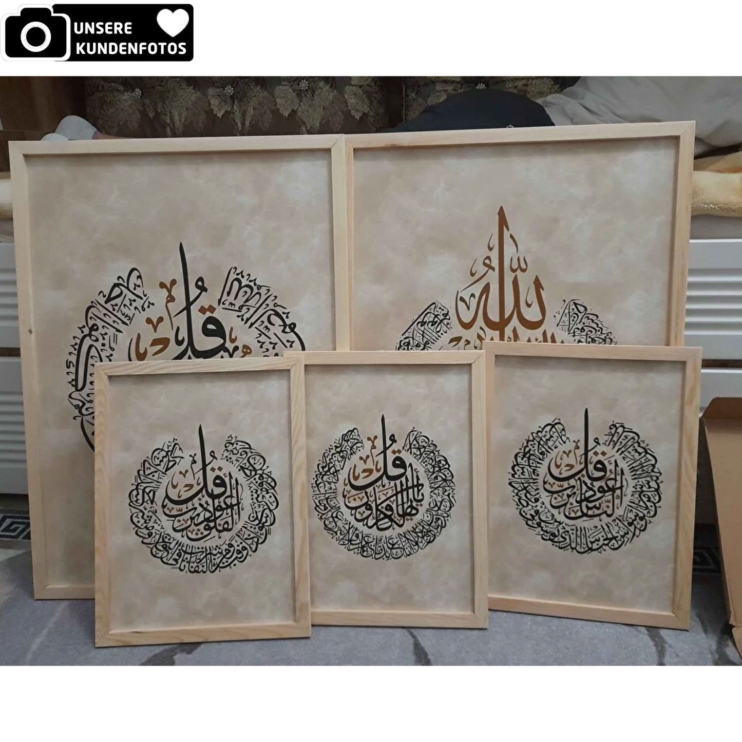Wandbild Islam 5-Teilig