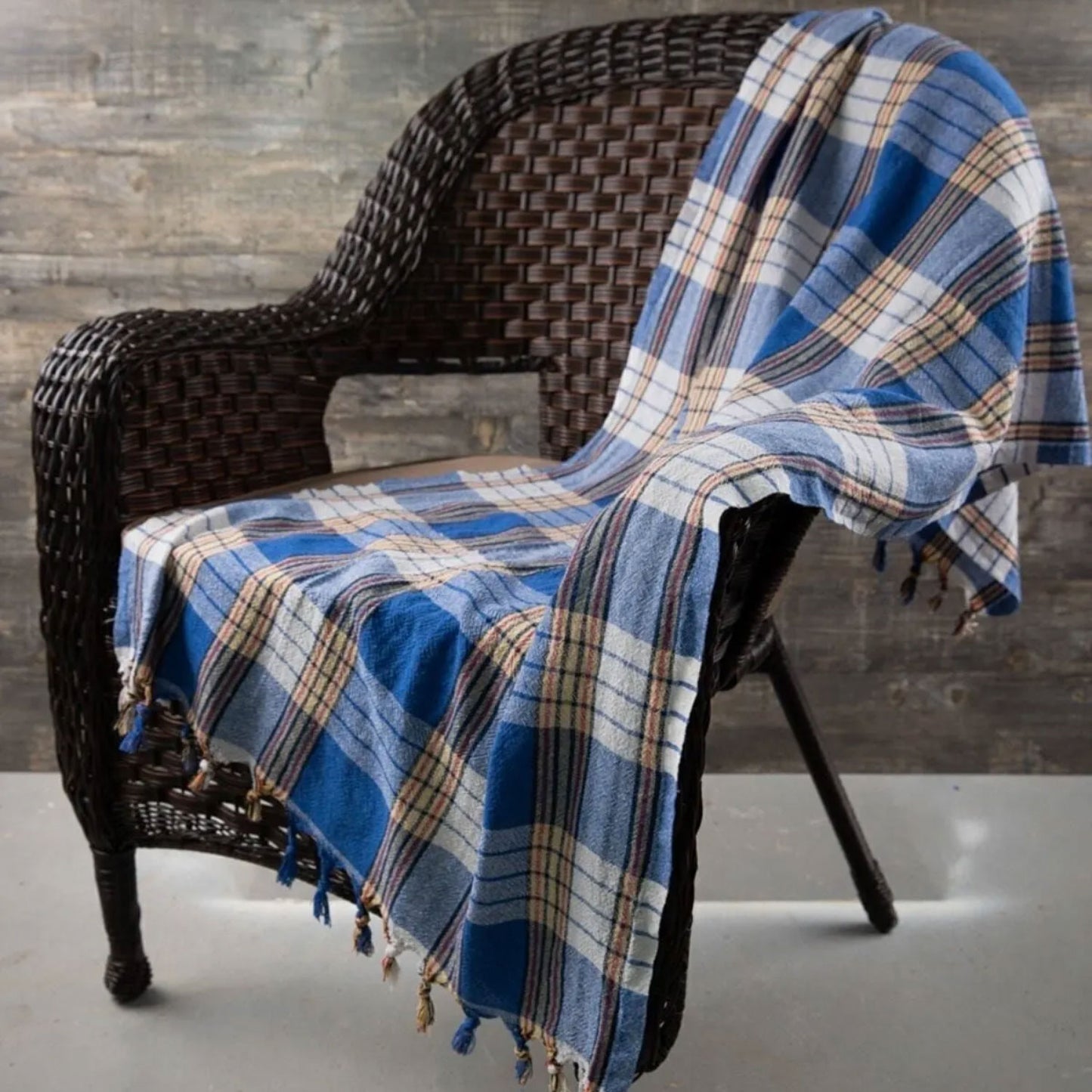 Hamam Handtuch Blau 80x170 Cm