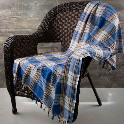 Hamam Handtuch Blau 80x170 Cm