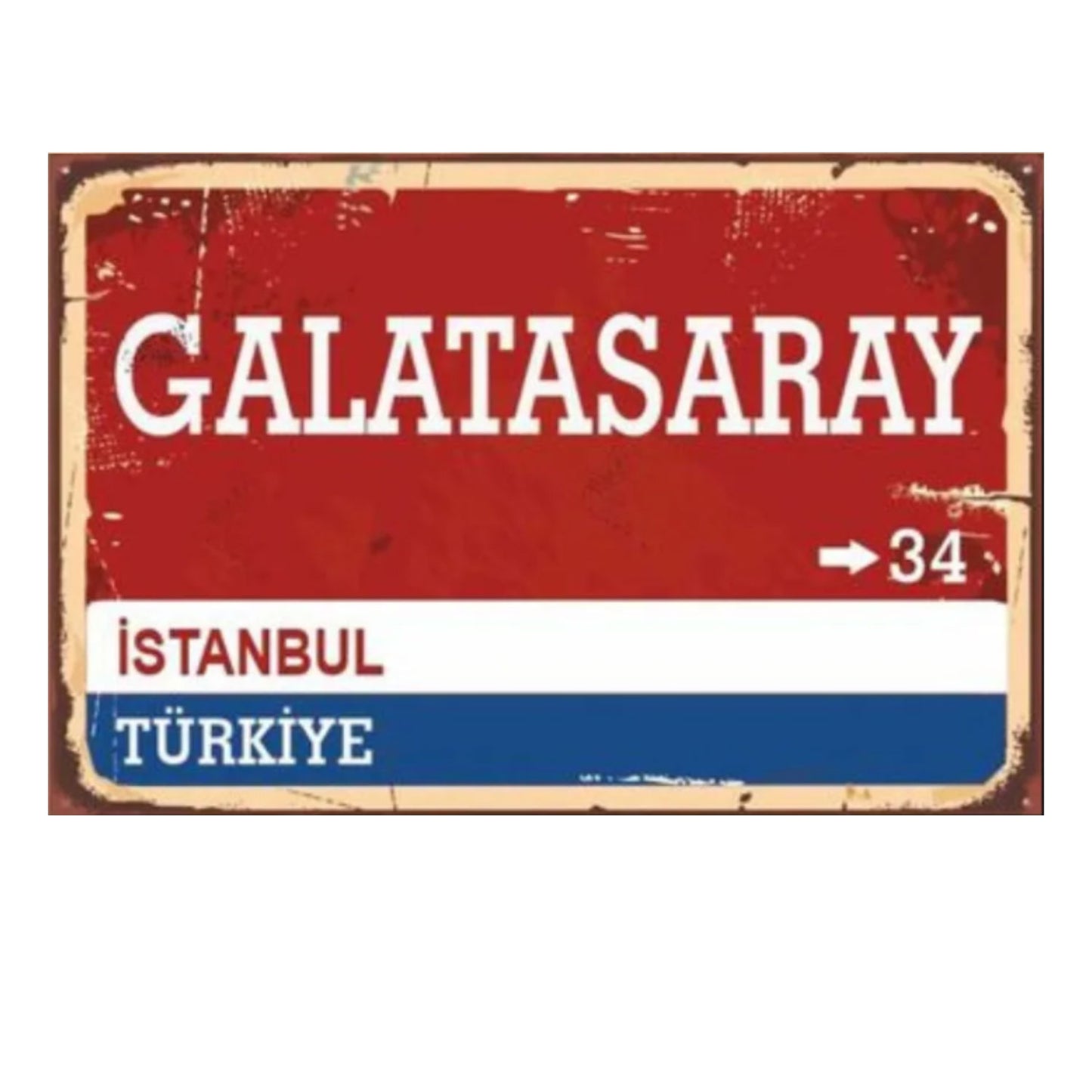 Galatasaray Wandbild Set 6-Teilig Fan-Edition