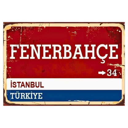 Fenerbahce Wandbild Set 6-Teilig Fan-Edition