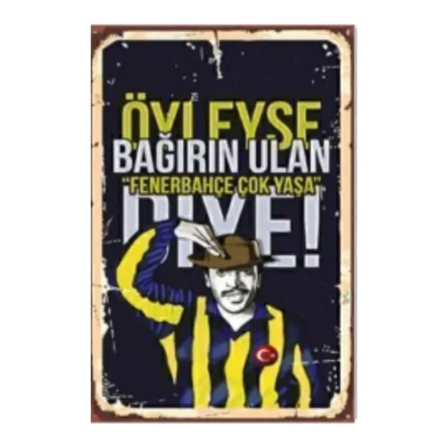 Fenerbahce Wandbild Set 6-Teilig Fan-Edition
