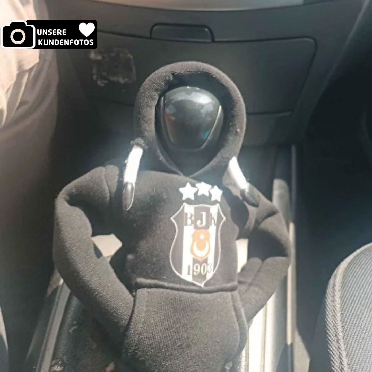 Mini Hoodie / Pullover für Schaltknüppel Fahrzeug Besiktas-Edition