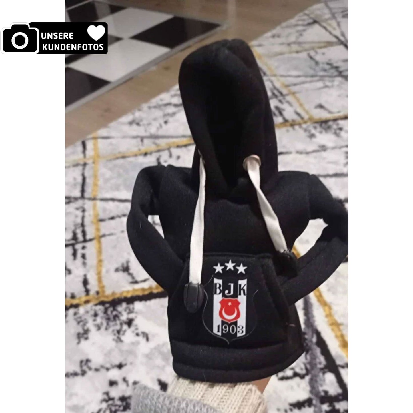 Mini Hoodie / Pullover für Schaltknüppel Fahrzeug Besiktas-Edition