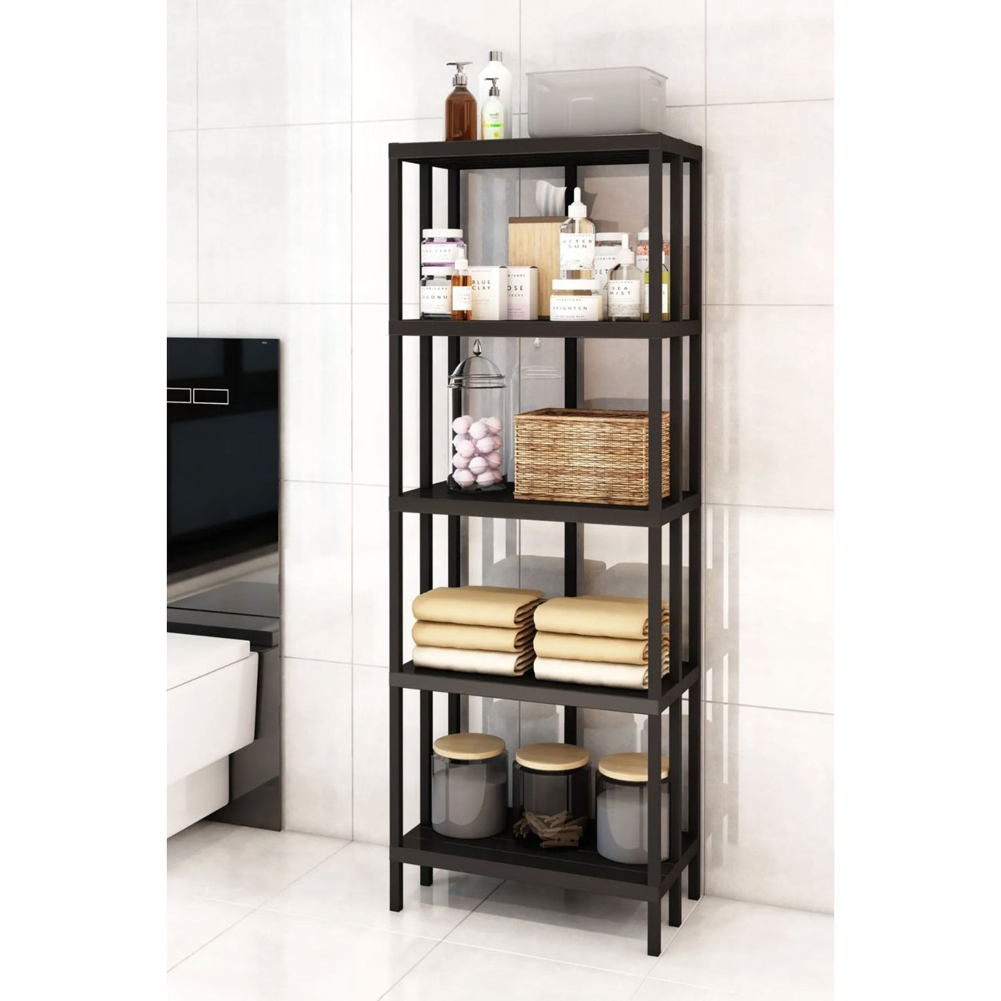 XL Stehregal Kunststoff Stecksystem 153,50 cm