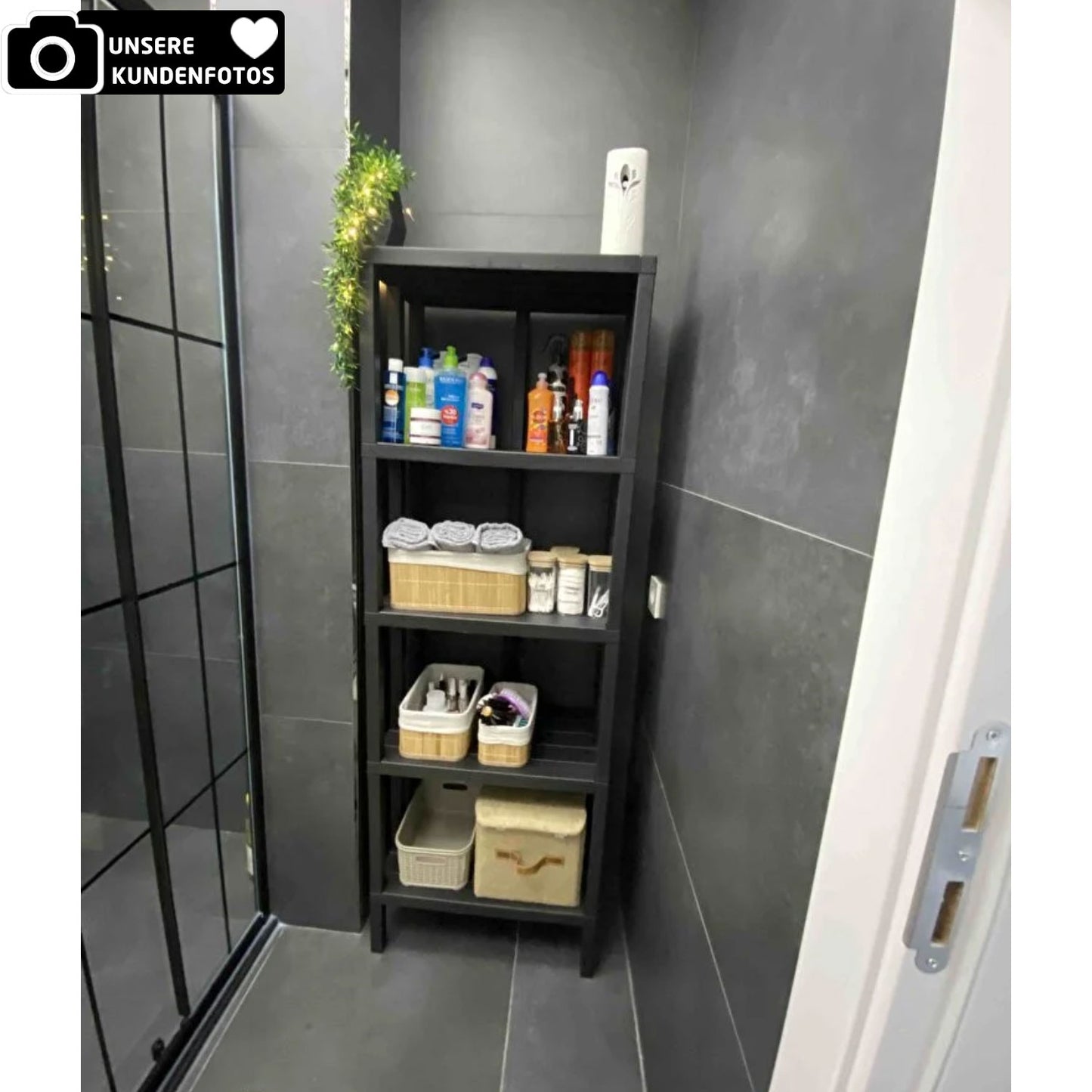 XL Stehregal Kunststoff Stecksystem 153,50 cm