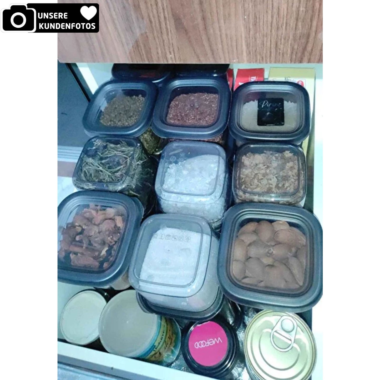 Vorratsdosen Set 24-Teilig BPA-Frei