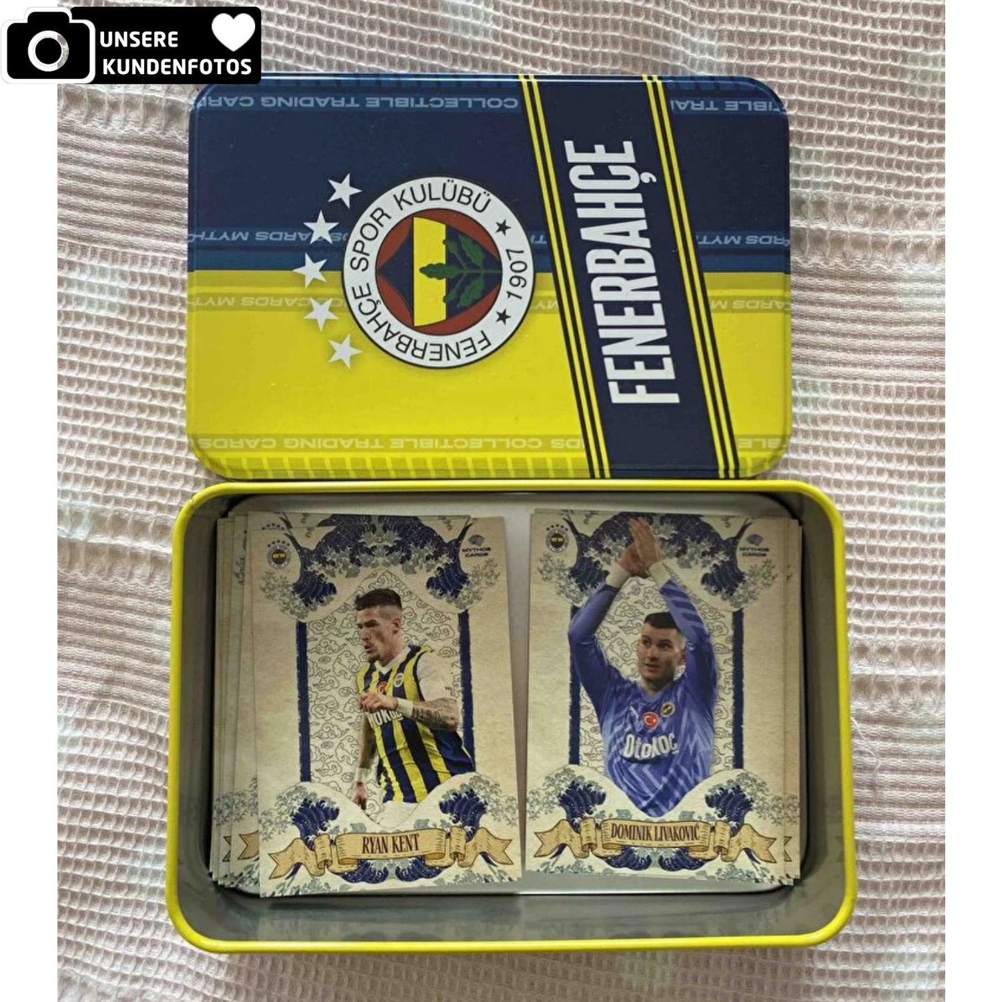Sammelkarte Lizenziert Edition Fenerbahce 1907 FB 23/24 Spielkarten Spielerkarten