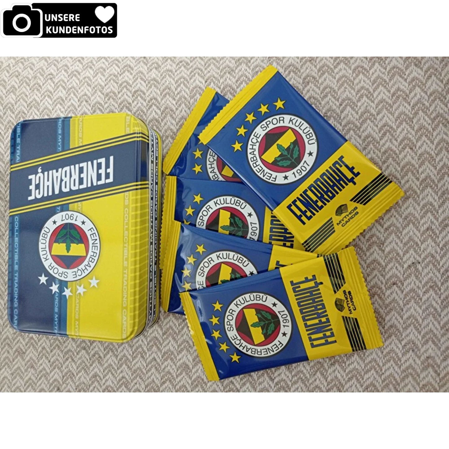 Sammelkarte Lizenziert Edition Fenerbahce 1907 FB 23/24 Spielkarten Spielerkarten