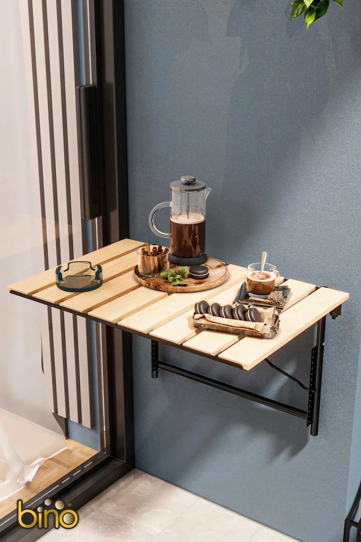 Wandtisch für Balkon, Terrasse & Küche in 3x Farben